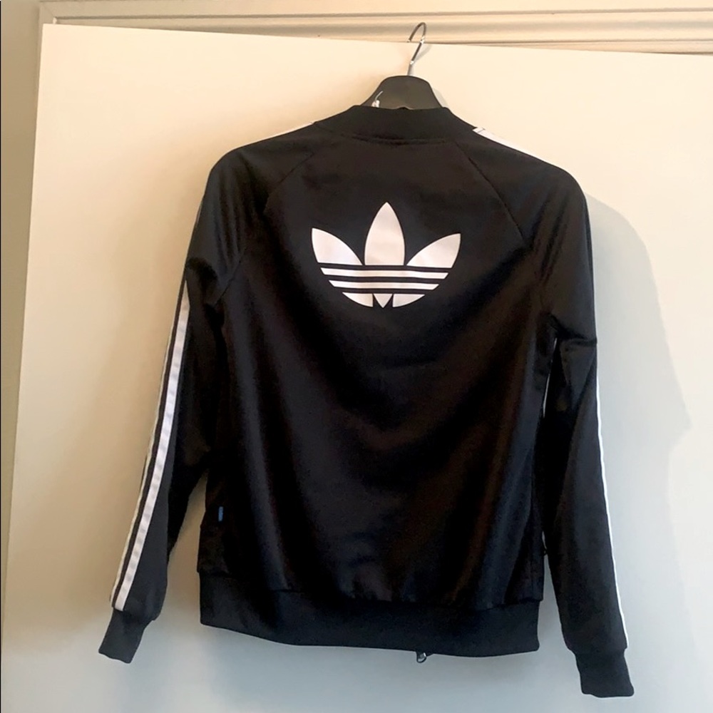 Adidas track suit jacket super star